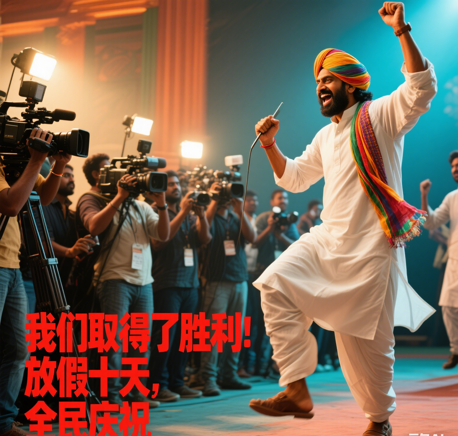 印度队员突破自己创纪录夺冠 印度队员突破自己创纪录夺冠